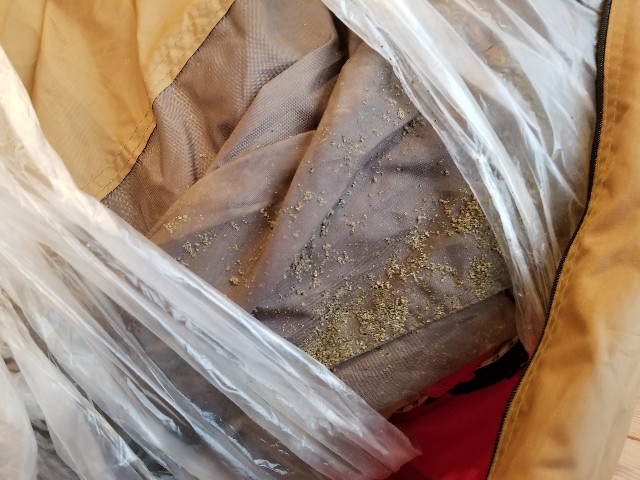 テントのクリーニングを使ってみた Emi Camp